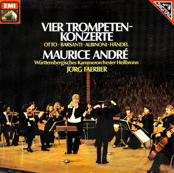【中古】独LP Maurice Andre Vier Trompetenkonzerte 1C06703974 HIS MASTERS VOICE /00260