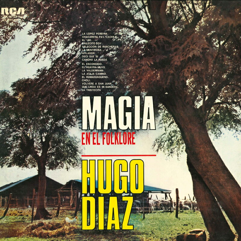 ・アーティスト Hugo Diaz ・タイトル Magia En El Folklore ・レーベル・型番 RCA RA5713 ・フォーマット LP ・コンディション(盤) 非常に良い(EX) ・コンディション(ジャケット) 良い (VG+) ・コンディション(帯) 良い (VG+) ・特記事項 【ライナー付き】 サンプル画像です。実際の商品の画像ではありません 商品写真はバーコード/カタログ番号に対応したサンプル画像ですので、お送りする商品の画像ではありません。帯やライナーなどの付属品は、特記事項に記載されている場合のみ含まれます。プロモやカラーレコードなどの仕様についても、該当する場合のみ特記事項に記載しています。 【ご購入前に必ずご確認ください】 ・本店サイト(www.recordcity.jp)とは価格、送料が違います ・本店サイト、その他支店のオーダーとは同梱発送できません ・注文確定後に別の注文を頂いた場合、注文同士の同梱は致しかねます。 ・別倉庫から発送しているため、店頭受け渡しは対応しておりません ・一部商品は他の通販サイトでも販売しているため、ご注文のタイミングによっては商品のご用意ができない場合がございます。 ・土日祝日はお休みです 金曜・祝前日9時以降のご連絡またはご入金は、返答または発送が週明け・祝日明けに順次対応となります。 ・ご購入後のキャンセル不可 ご購入後のキャンセルはいかなる理由においてもお受けできません。ご了承の上、ご購入くださいませ。 ・日本郵便(ゆうパック/ゆうメール)によるお届けになります。 ・中古品であることをご理解ください 当ストアでは中古商品を主に販売しております。中古品であることをご理解の上ご購入ください。また、一部商品はRecordCityオンラインストアで試聴可能です。 ・返品について お客様のご都合による返品は一切承っておりません。 表記の内容と実際の商品に相違がある場合、また針飛び等で返品・返金をご希望される場合は、商品の到着後1週間以内にご連絡ください。商品の返送をこちらで確認後、キャンセル・返金を行います。 コンディションVG以下の商品は返品できません。プレイに影響のない表面のこすれ傷、プレス起因のノイズ盤は返品の対象外です。 【コンディション表記】 ・ほぼ新品(M-)(Like New) 完全な新品。未使用。当店ではほぼ使用しません ・非常に良い(EX)(Excellent) 中古盤として美品な状態。わずかな経年を感じるものの傷みを感じさせない、当店基準で最高の状態 ・良い(VG+)(Very Good Plus) 丁寧に扱われた中古品で、軽い使用感がみられる。 ・可(VG)(Acceptable) 使い込まれた中古品で、「良い」よりもさらに使用感がみられる。 ・悪い(VG-)(Bad) 状態が悪いアイテム。使用の保障はなく、再生不可、針飛び、目立つノイズがあるかもしれない。状態によるクレーム不可。返品不可。 ・非常に悪い(G)(Very Bad) 「悪い」よりさらに状態が悪いアイテム。使用の保障はなく、再生不可、針飛び、目立つノイズがあるかもしれない。状態によるクレーム不可。返品不可。 ・ジャンク(Fair)(Junk/Fair) 割れている、反っている、水ダメージがある、カビ、ジャケットが分離している、ひどい書き込み、ひどい擦れなど最低の状態。使用の保障はなく、再生不可、針飛び、目立つノイズがあるかもしれない。状態によるクレーム不可。返品不可。 ・ジャンク(Poor)(Junk/Poor) 割れている、反っている、水ダメージがある、カビ、ジャケットが分離している、ひどい書き込み、ひどい擦れなど最低の状態。使用の保障はなく、再生不可、針飛び、目立つノイズがあるかもしれない。状態によるクレーム不可。返品不可。