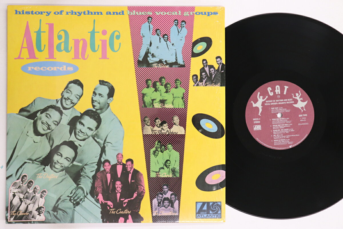 【中古】米LP Various Atlantic Records History Of Rhythm And Blues Vocal 901321 CAT /00260