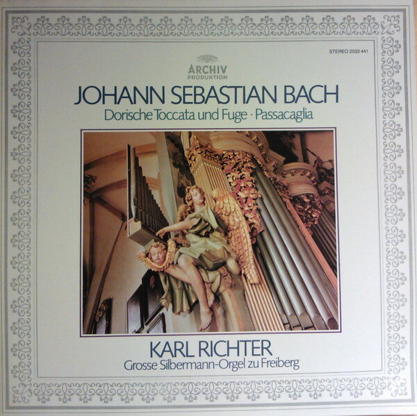 【中古】独LP Johann Sebastian Bach orische Toccata Und Fuge Passacaglia 2533451 /00260