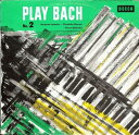 【中古】英LP Jacques Loussier - Pierre Mich Play Bach No. 2 SLK16182P Decca /00260