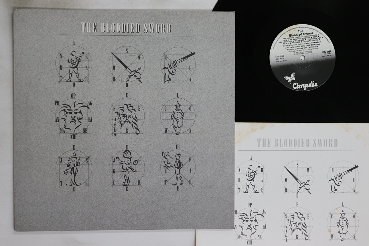 【中古】英LP Bloodied Sword Bloodied Sword CDL1424 CHRYSALIS /00260