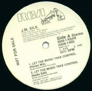 【中古】米12” J.M. Silk Let The Music Take Control 59581RDAB RCA /00250