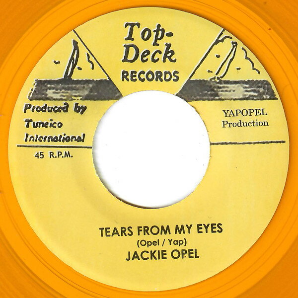 ・アーティスト Jackie Opel / Roland Alphonso & Lynn Taitt ・タイトル Tears From My Eyes / Non Stop (Alternative Mix) ・レーベル・型番 Top Deck Records NONE ・フォーマット 7インチレコード ・コンディション(盤) 良い (VG+) ・コンディション(ジャケット) プレインカバー（元ジャケット／カバー無し） ・コンディション(帯) オビなし ・特記事項 【カラー盤（イエロー）】 サンプル画像です。実際の商品の画像ではありません 商品写真はバーコード/カタログ番号に対応したサンプル画像ですので、お送りする商品の画像ではありません。帯やライナーなどの付属品は、特記事項に記載されている場合のみ含まれます。プロモやカラーレコードなどの仕様についても、該当する場合のみ特記事項に記載しています。 【ご購入前に必ずご確認ください】 ・本店サイト(www.recordcity.jp)とは価格、送料が違います ・本店サイト、その他支店のオーダーとは同梱発送できません ・注文確定後に別の注文を頂いた場合、注文同士の同梱は致しかねます。 ・別倉庫から発送しているため、店頭受け渡しは対応しておりません ・一部商品は他の通販サイトでも販売しているため、ご注文のタイミングによっては商品のご用意ができない場合がございます。 ・土日祝日はお休みです 金曜・祝前日9時以降のご連絡またはご入金は、返答または発送が週明け・祝日明けに順次対応となります。 ・ご購入後のキャンセル不可 ご購入後のキャンセルはいかなる理由においてもお受けできません。ご了承の上、ご購入くださいませ。 ・日本郵便(ゆうパック/ゆうメール)によるお届けになります。 ・中古品であることをご理解ください 当ストアでは中古商品を主に販売しております。中古品であることをご理解の上ご購入ください。また、一部商品はRecordCityオンラインストアで試聴可能です。 ・返品について お客様のご都合による返品は一切承っておりません。 表記の内容と実際の商品に相違がある場合、また針飛び等で返品・返金をご希望される場合は、商品の到着後1週間以内にご連絡ください。商品の返送をこちらで確認後、キャンセル・返金を行います。 コンディションVG以下の商品は返品できません。プレイに影響のない表面のこすれ傷、プレス起因のノイズ盤は返品の対象外です。 【コンディション表記】 ・ほぼ新品(M-)(Like New) 完全な新品。未使用。当店ではほぼ使用しません ・非常に良い(EX)(Excellent) 中古盤として美品な状態。わずかな経年を感じるものの傷みを感じさせない、当店基準で最高の状態 ・良い(VG+)(Very Good Plus) 丁寧に扱われた中古品で、軽い使用感がみられる。 ・可(VG)(Acceptable) 使い込まれた中古品で、「良い」よりもさらに使用感がみられる。 ・悪い(VG-)(Bad) 状態が悪いアイテム。使用の保障はなく、再生不可、針飛び、目立つノイズがあるかもしれない。状態によるクレーム不可。返品不可。 ・非常に悪い(G)(Very Bad) 「悪い」よりさらに状態が悪いアイテム。使用の保障はなく、再生不可、針飛び、目立つノイズがあるかもしれない。状態によるクレーム不可。返品不可。 ・ジャンク(Fair)(Junk/Fair) 割れている、反っている、水ダメージがある、カビ、ジャケットが分離している、ひどい書き込み、ひどい擦れなど最低の状態。使用の保障はなく、再生不可、針飛び、目立つノイズがあるかもしれない。状態によるクレーム不可。返品不可。 ・ジャンク(Poor)(Junk/Poor) 割れている、反っている、水ダメージがある、カビ、ジャケットが分離している、ひどい書き込み、ひどい擦れなど最低の状態。使用の保障はなく、再生不可、針飛び、目立つノイズがあるかもしれない。状態によるクレーム不可。返品不可。