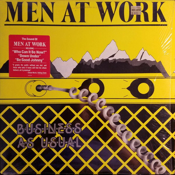 【中古】米LP Men At Work Business As Usual FC37978 COLUMBIA /00260