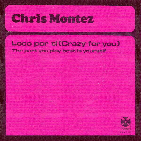 Artist Name: N - 【中古】7” Chris Montez Loco Por Ti (Crazy For You) PAA0145 Paramount Records /00080