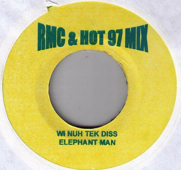 藝人名: U - 【中古】7” Elephant Man Wi Nuh Tek Diss NONE RMC Records (2) /00080