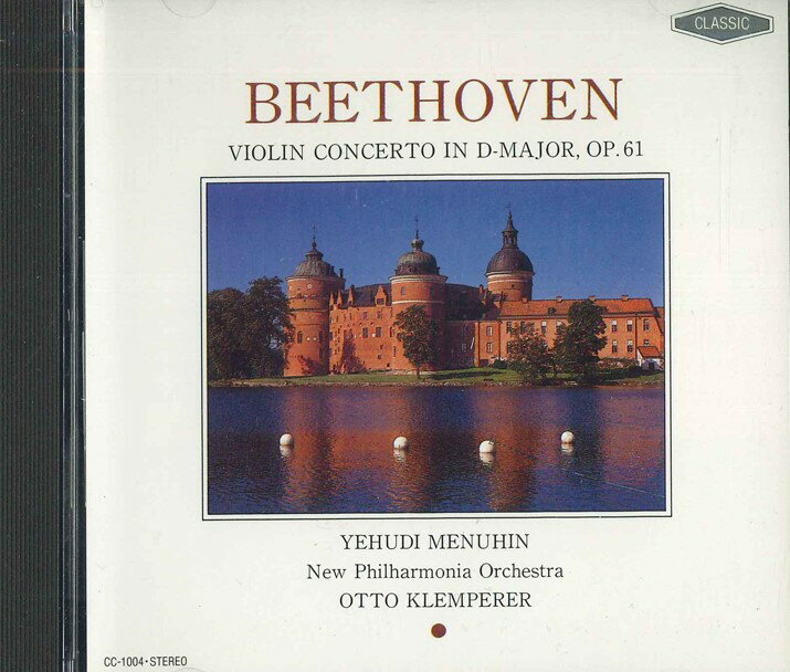 Mozart - 【中古】CD Otto Klemperer Beethoven Violin Concerto Op.61 CC1004 ECHO /00110