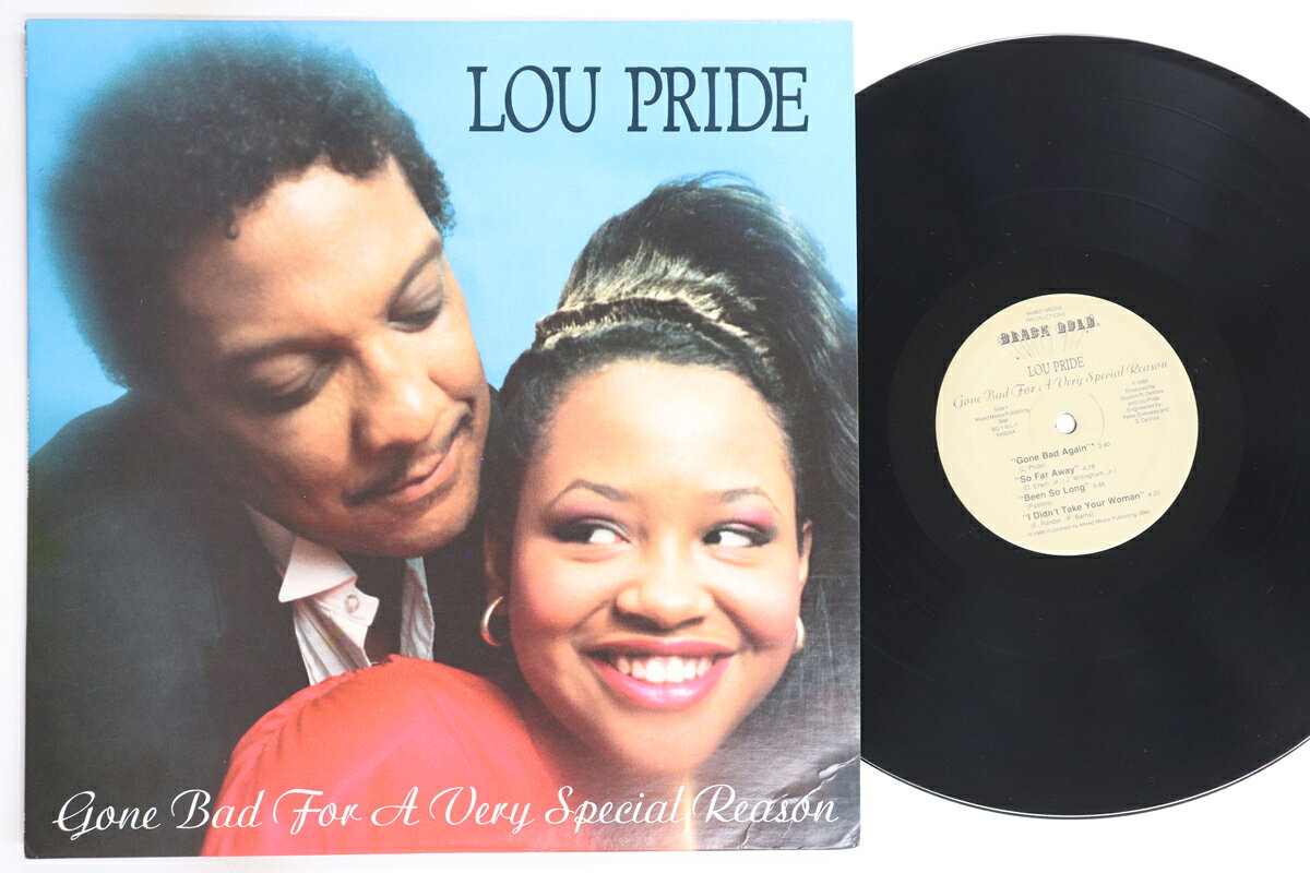 【中古】米LP Lou Pride Gone Bad For A Very Special Reason BG116L1 BLACK GOLD /00260