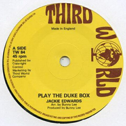 ・アーティスト Jackie Edwards ・タイトル Play The Duke Box ・レーベル・型番 Third World TW84 ・フォーマット 7インチレコード ・コンディション(盤) 非常に良い(EX) ・コンディション(ジャケット) ・コンディション(帯) オビなし ・特記事項 サンプル画像です。実際の商品の画像ではありません 商品写真はバーコード/カタログ番号に対応したサンプル画像ですので、お送りする商品の画像ではありません。帯やライナーなどの付属品は、特記事項に記載されている場合のみ含まれます。プロモやカラーレコードなどの仕様についても、該当する場合のみ特記事項に記載しています。 【ご購入前に必ずご確認ください】 ・本店サイト(www.recordcity.jp)とは価格、送料が違います ・本店サイト、その他支店のオーダーとは同梱発送できません ・注文確定後に別の注文を頂いた場合、注文同士の同梱は致しかねます。 ・別倉庫から発送しているため、店頭受け渡しは対応しておりません ・一部商品は他の通販サイトでも販売しているため、ご注文のタイミングによっては商品のご用意ができない場合がございます。 ・土日祝日はお休みです 金曜・祝前日9時以降のご連絡またはご入金は、返答または発送が週明け・祝日明けに順次対応となります。 ・ご購入後のキャンセル不可 ご購入後のキャンセルはいかなる理由においてもお受けできません。ご了承の上、ご購入くださいませ。 ・日本郵便(ゆうパック/ゆうメール)によるお届けになります。 ・中古品であることをご理解ください 当ストアでは中古商品を主に販売しております。中古品であることをご理解の上ご購入ください。また、一部商品はRecordCityオンラインストアで試聴可能です。 ・返品について お客様のご都合による返品は一切承っておりません。 表記の内容と実際の商品に相違がある場合、また針飛び等で返品・返金をご希望される場合は、商品の到着後1週間以内にご連絡ください。商品の返送をこちらで確認後、キャンセル・返金を行います。 コンディションVG以下の商品は返品できません。プレイに影響のない表面のこすれ傷、プレス起因のノイズ盤は返品の対象外です。 【コンディション表記】 ・ほぼ新品(M-)(Like New) 完全な新品。未使用。当店ではほぼ使用しません ・非常に良い(EX)(Excellent) 中古盤として美品な状態。わずかな経年を感じるものの傷みを感じさせない、当店基準で最高の状態 ・良い(VG+)(Very Good Plus) 丁寧に扱われた中古品で、軽い使用感がみられる。 ・可(VG)(Acceptable) 使い込まれた中古品で、「良い」よりもさらに使用感がみられる。 ・悪い(VG-)(Bad) 状態が悪いアイテム。使用の保障はなく、再生不可、針飛び、目立つノイズがあるかもしれない。状態によるクレーム不可。返品不可。 ・非常に悪い(G)(Very Bad) 「悪い」よりさらに状態が悪いアイテム。使用の保障はなく、再生不可、針飛び、目立つノイズがあるかもしれない。状態によるクレーム不可。返品不可。 ・ジャンク(Fair)(Junk/Fair) 割れている、反っている、水ダメージがある、カビ、ジャケットが分離している、ひどい書き込み、ひどい擦れなど最低の状態。使用の保障はなく、再生不可、針飛び、目立つノイズがあるかもしれない。状態によるクレーム不可。返品不可。 ・ジャンク(Poor)(Junk/Poor) 割れている、反っている、水ダメージがある、カビ、ジャケットが分離している、ひどい書き込み、ひどい擦れなど最低の状態。使用の保障はなく、再生不可、針飛び、目立つノイズがあるかもしれない。状態によるクレーム不可。返品不可。