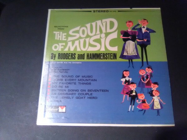 【中古】米LP Rodgers & Hammerstein Sound Of Music DS2344 DIPLOMAT /00260