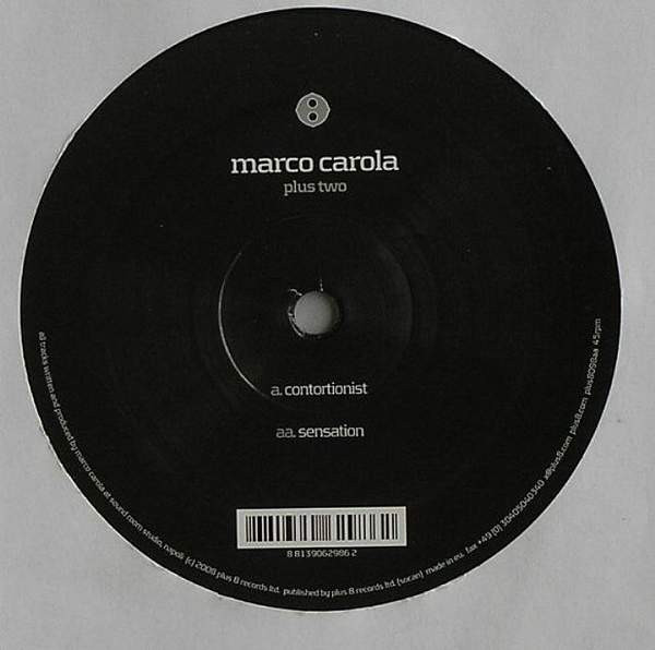 【中古】加12” Marco Carola Plus Two PLUS8098EP PLUS 8 /00250