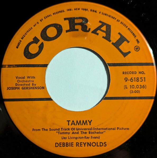 【中古】7” Debbie Reynolds Tammy 961851 Coral /00080
