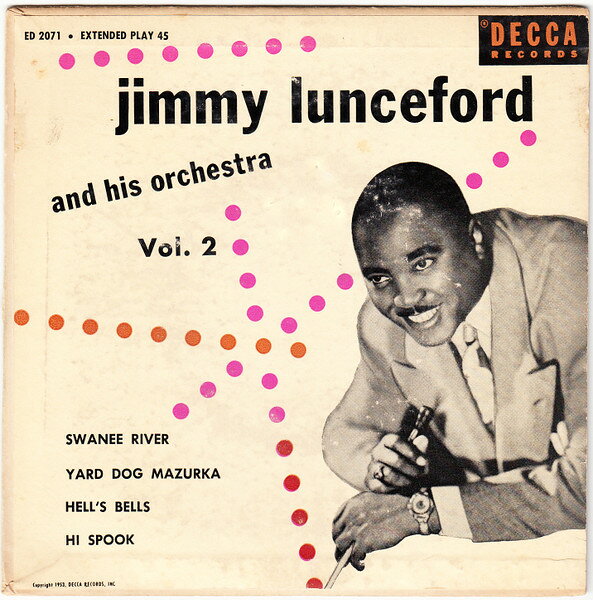 Artist Name: J - 【中古】7” Jimmie Lunceford & His Orchest Vol. 2 ED2071 Decca /00080