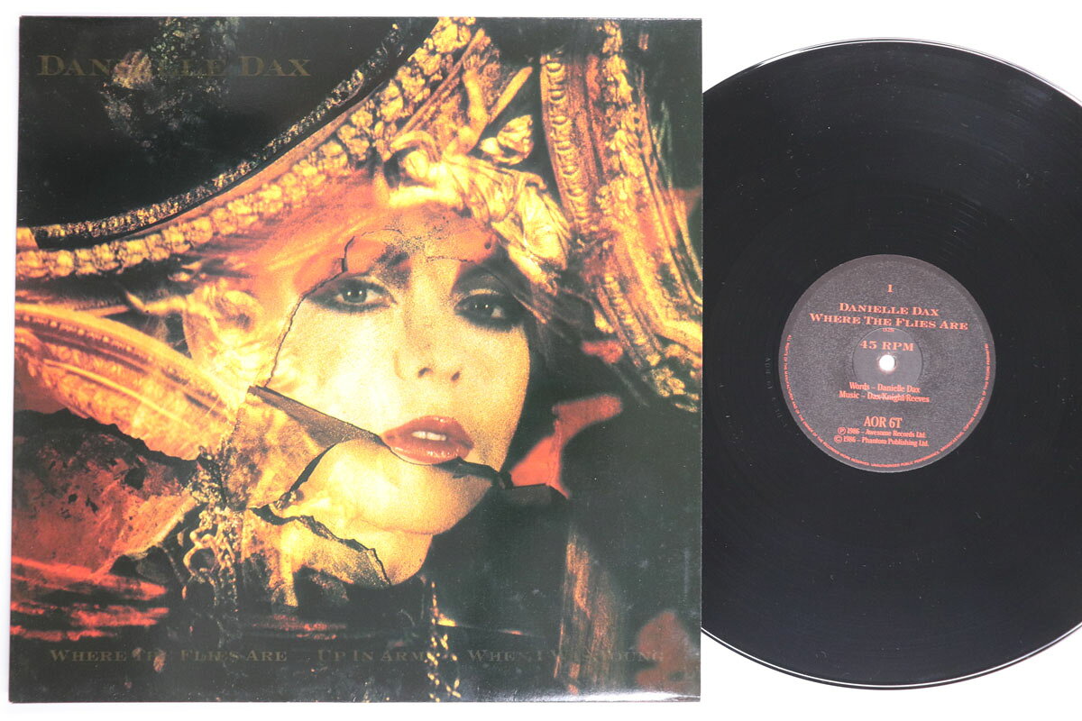 【中古】12インチ Danielle Dax Where The Flies Are AOR6T AWESOME RECORDS