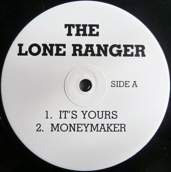 【中古】米12” Lone Ranger / Consequence Its Yours / The Consequences RANG1 Not On Label /00250