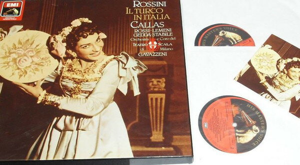 【中古】英2LP Gioacchino Rossini : Maria Cal Il Turco In Italia 7493441 His Masters V...