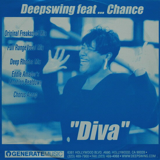 【中古】米12” Deep Swing, Chance Diva GM005 Generate Music /00250