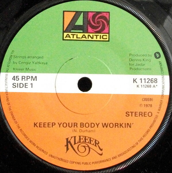 7” Kleeer Keeep Your Body Workin K11268 Atlantic /00080