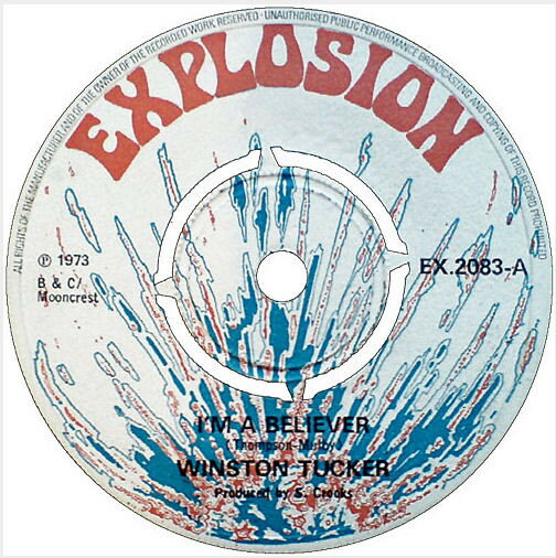 쥳ɥƥ ŷԾŹ㤨֡š۱7 Winston Tucker Im A Believer / Youll Be Mine EX2083 Explosion /00080פβǤʤ1,078ߤˤʤޤ