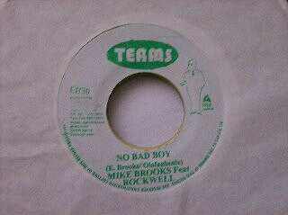Artist Name: J - 【中古】英7” Mike Brooks No Bad Boy Feat. Rockwell EB30 Teams /00080