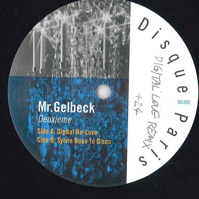 【中古】仏12” Mr. Gelbeck Deuxieme GEL002 DISQUE PARIS /00250