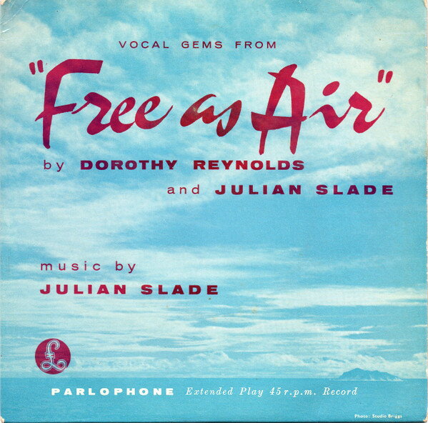 【中古】7” Dorothy Reynolds &amp; Julian Slad Vocal Gems From ”free As Air” GEP8622 PARLOPHONE /..