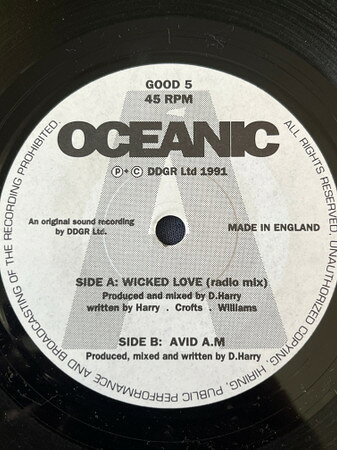 Record - 【中古】7” Oceanic Wicked Love GOOD5 Dead Dead Good /00080
