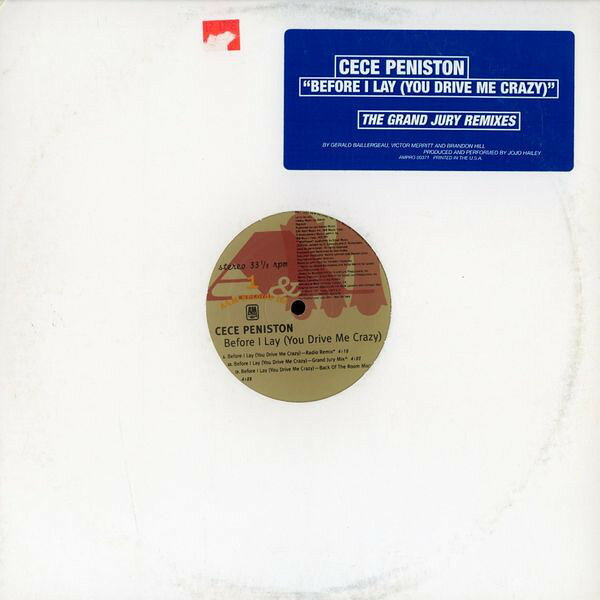 【中古】米12” Ce Ce Peniston Before I Lay (You Drive Me Crazy) AMPRO00371 A&amp;M /00250