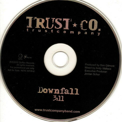CD Trust Company Downfall INTR107352 Geffen プロモ /00110