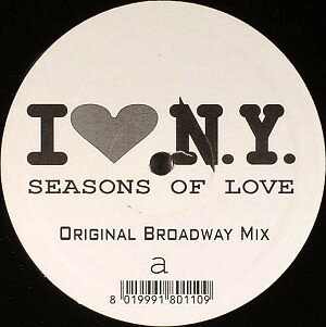 【中古】伊12” I Love N.Y. Seasons Of Love OX5180 Oxyd Records /00250