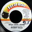 【中古】ジャマイカ7” Bounty Killer What Have I Done NONE Pot Of Gold /00080