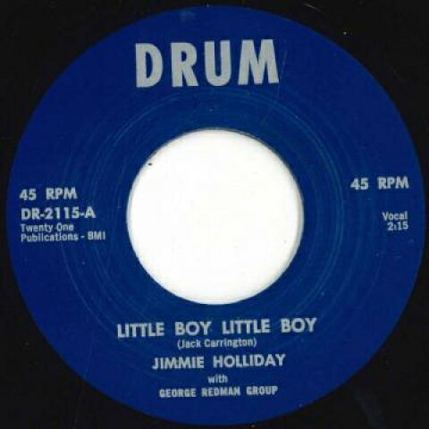 【中古】英7” Jimmie Holliday Little Boy Little Boy / Fill My Cup DR2115 Drum /00080
