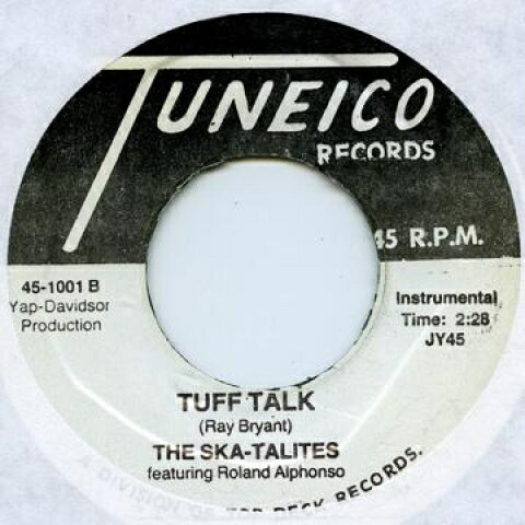 【中古】ジャマイカ7” Skatalites Tuff Talk / Tip Tin 451001 Tuneico /00080 【中古】ジャマイカ7” Skatalites Tuff Talk / Tip Tin 451001 Tuneico /00080