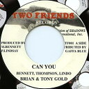 【中古】英7” Brian & Tony Gold Can You TF001 Two Friends /00050