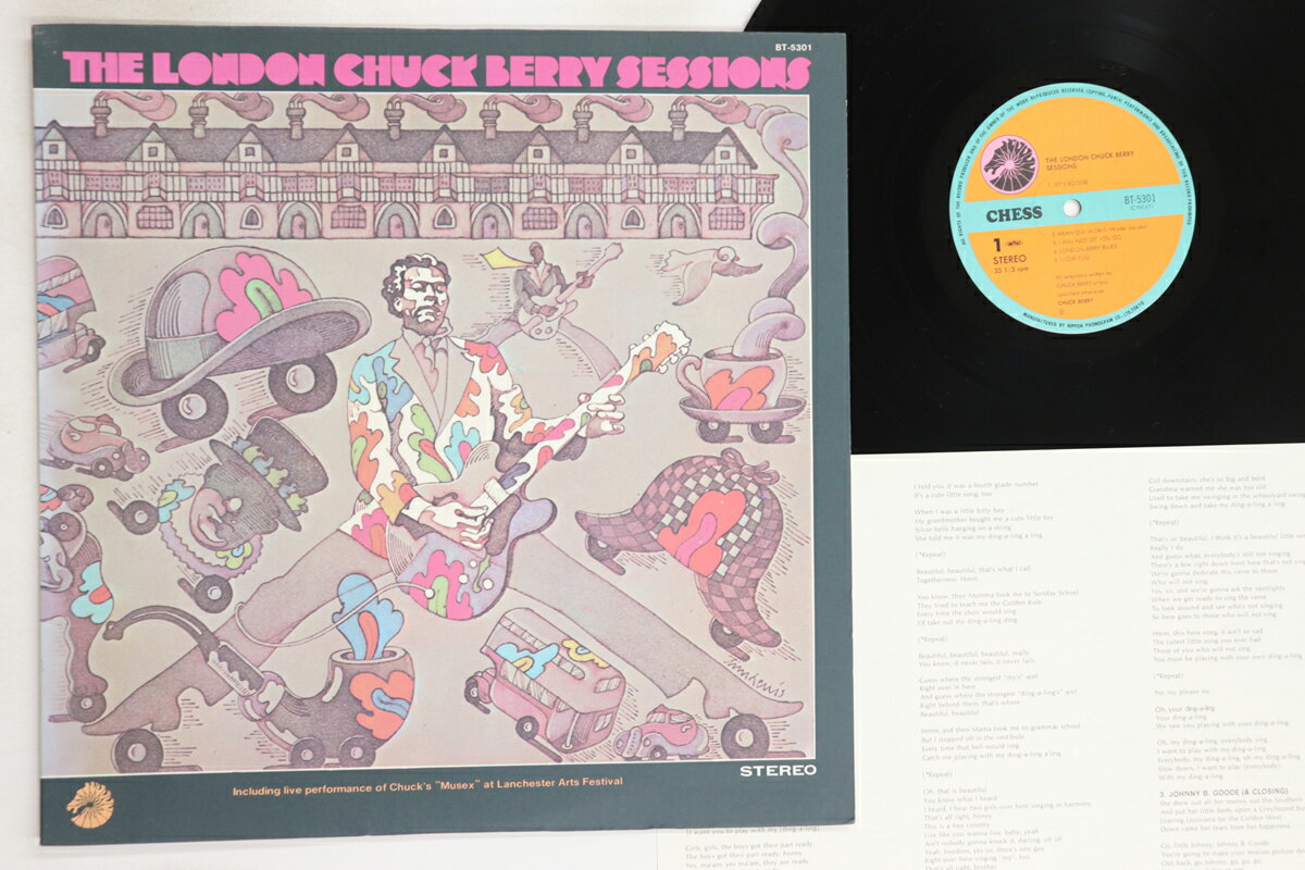 【中古】LP Chuck Berry London Chuck Berry Sessions BT5301 CHESS /00260