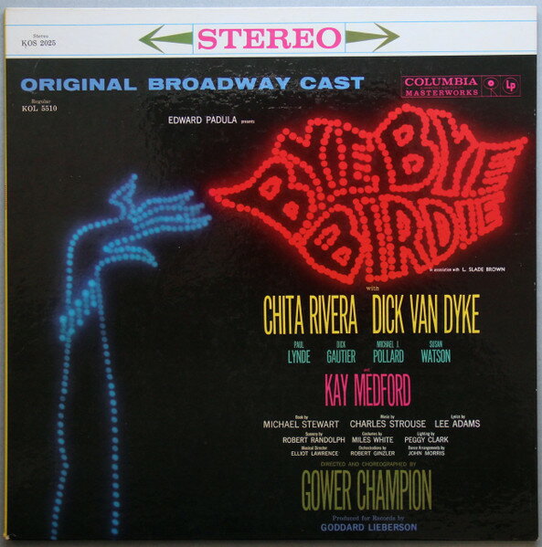 【中古】米LP Charles Strouse, Lee Adams, By Bye Bye Birdie XSM49658 Columbia Masterworks /00400