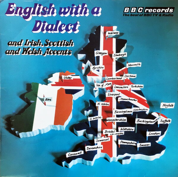 【中古】英LP Various English With A Dialect And Irish, Scottish And Wels REC173 BBC /00260
