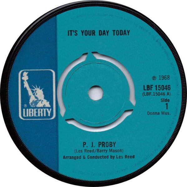 ・アーティスト P.j. Proby ・タイトル It's Your Day Today ・レーベル・型番 Liberty LBF15046 ・フォーマット 7インチレコード ・コンディション(盤) 良い (VG+) ・コンディション(ジャケット) プレインカバー（元ジャケット／カバー無し） ・コンディション(帯) オビなし ・特記事項 【盤に目立った跡】 サンプル画像です。実際の商品の画像ではありません 商品写真はバーコード/カタログ番号に対応したサンプル画像ですので、お送りする商品の画像ではありません。帯やライナーなどの付属品は、特記事項に記載されている場合のみ含まれます。プロモやカラーレコードなどの仕様についても、該当する場合のみ特記事項に記載しています。 【ご購入前に必ずご確認ください】 ・本店サイト(www.recordcity.jp)とは価格、送料が違います ・本店サイト、その他支店のオーダーとは同梱発送できません ・注文確定後に別の注文を頂いた場合、注文同士の同梱は致しかねます。 ・別倉庫から発送しているため、店頭受け渡しは対応しておりません ・一部商品は他の通販サイトでも販売しているため、ご注文のタイミングによっては商品のご用意ができない場合がございます。 ・土日祝日はお休みです 金曜・祝前日9時以降のご連絡またはご入金は、返答または発送が週明け・祝日明けに順次対応となります。 ・ご購入後のキャンセル不可 ご購入後のキャンセルはいかなる理由においてもお受けできません。ご了承の上、ご購入くださいませ。 ・日本郵便(ゆうパック/ゆうメール)によるお届けになります。 ・中古品であることをご理解ください 当ストアでは中古商品を主に販売しております。中古品であることをご理解の上ご購入ください。また、一部商品はRecordCityオンラインストアで試聴可能です。 ・返品について お客様のご都合による返品は一切承っておりません。 表記の内容と実際の商品に相違がある場合、また針飛び等で返品・返金をご希望される場合は、商品の到着後1週間以内にご連絡ください。商品の返送をこちらで確認後、キャンセル・返金を行います。 コンディションVG以下の商品は返品できません。プレイに影響のない表面のこすれ傷、プレス起因のノイズ盤は返品の対象外です。 【コンディション表記】 ・ほぼ新品(M-)(Like New) 完全な新品。未使用。当店ではほぼ使用しません ・非常に良い(EX)(Excellent) 中古盤として美品な状態。わずかな経年を感じるものの傷みを感じさせない、当店基準で最高の状態 ・良い(VG+)(Very Good Plus) 丁寧に扱われた中古品で、軽い使用感がみられる。 ・可(VG)(Acceptable) 使い込まれた中古品で、「良い」よりもさらに使用感がみられる。 ・悪い(VG-)(Bad) 状態が悪いアイテム。使用の保障はなく、再生不可、針飛び、目立つノイズがあるかもしれない。状態によるクレーム不可。返品不可。 ・非常に悪い(G)(Very Bad) 「悪い」よりさらに状態が悪いアイテム。使用の保障はなく、再生不可、針飛び、目立つノイズがあるかもしれない。状態によるクレーム不可。返品不可。 ・ジャンク(Fair)(Junk/Fair) 割れている、反っている、水ダメージがある、カビ、ジャケットが分離している、ひどい書き込み、ひどい擦れなど最低の状態。使用の保障はなく、再生不可、針飛び、目立つノイズがあるかもしれない。状態によるクレーム不可。返品不可。 ・ジャンク(Poor)(Junk/Poor) 割れている、反っている、水ダメージがある、カビ、ジャケットが分離している、ひどい書き込み、ひどい擦れなど最低の状態。使用の保障はなく、再生不可、針飛び、目立つノイズがあるかもしれない。状態によるクレーム不可。返品不可。