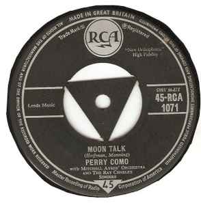 ����š۱�7�� Perry Como Moon Talk / Beats There A Heart So True 45RCA1071 RCA /00080