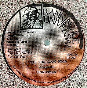 楽天レコードシティ 楽天市場店【中古】米12” Grindsman Gal You Look Good RJ007 Ranking Joe Universa /00250
