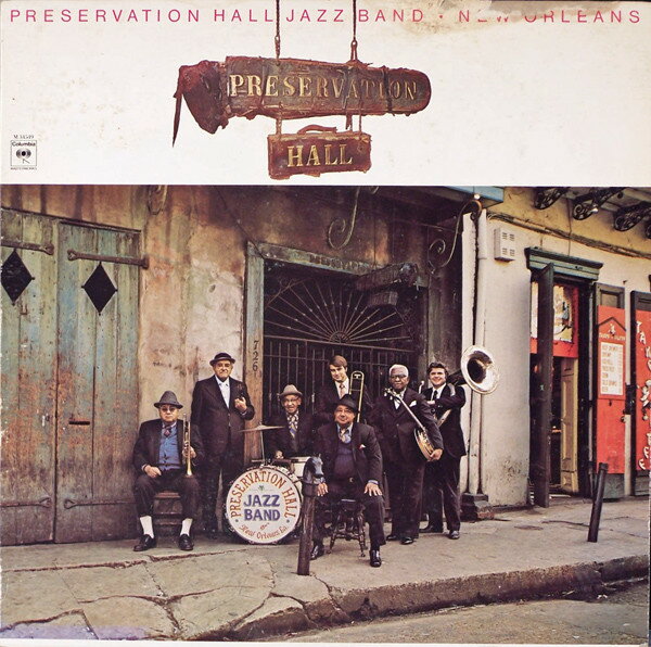 【中古】LP Preservation Hall Jazz Band New Orleans Vol 1 M34549 COLUMBIA US Vinyl /00260