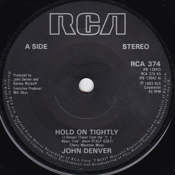 쥳ɥƥ ŷԾŹ㤨֡š۱7 John Denver Hold On Tightly RCA374 RCA /00080פβǤʤ658ߤˤʤޤ