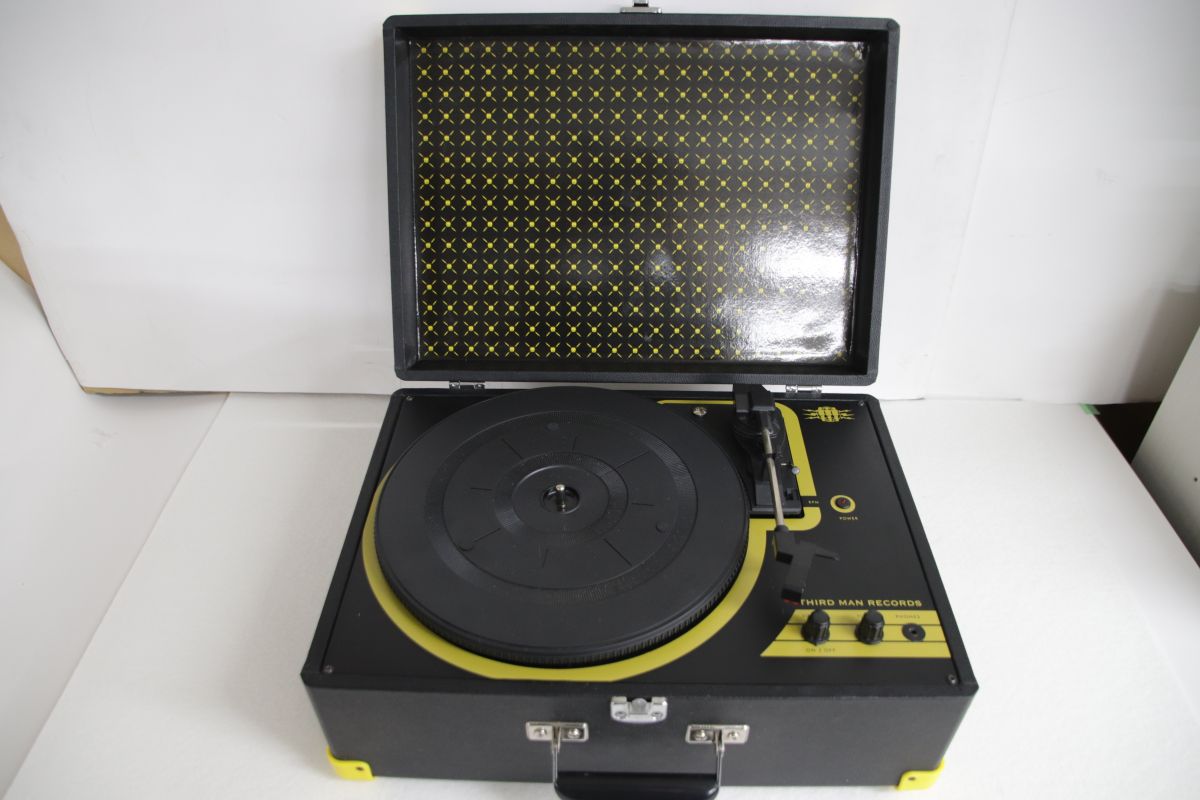【中古】Third Man Records サードマンレコーズ Unknow Portble Record Player ポータブルレコードプレイヤー /4500