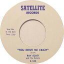 【中古】7” Ray Scott & The Demens You Drive Me Crazy / Say Anything But Not Goodbye ...