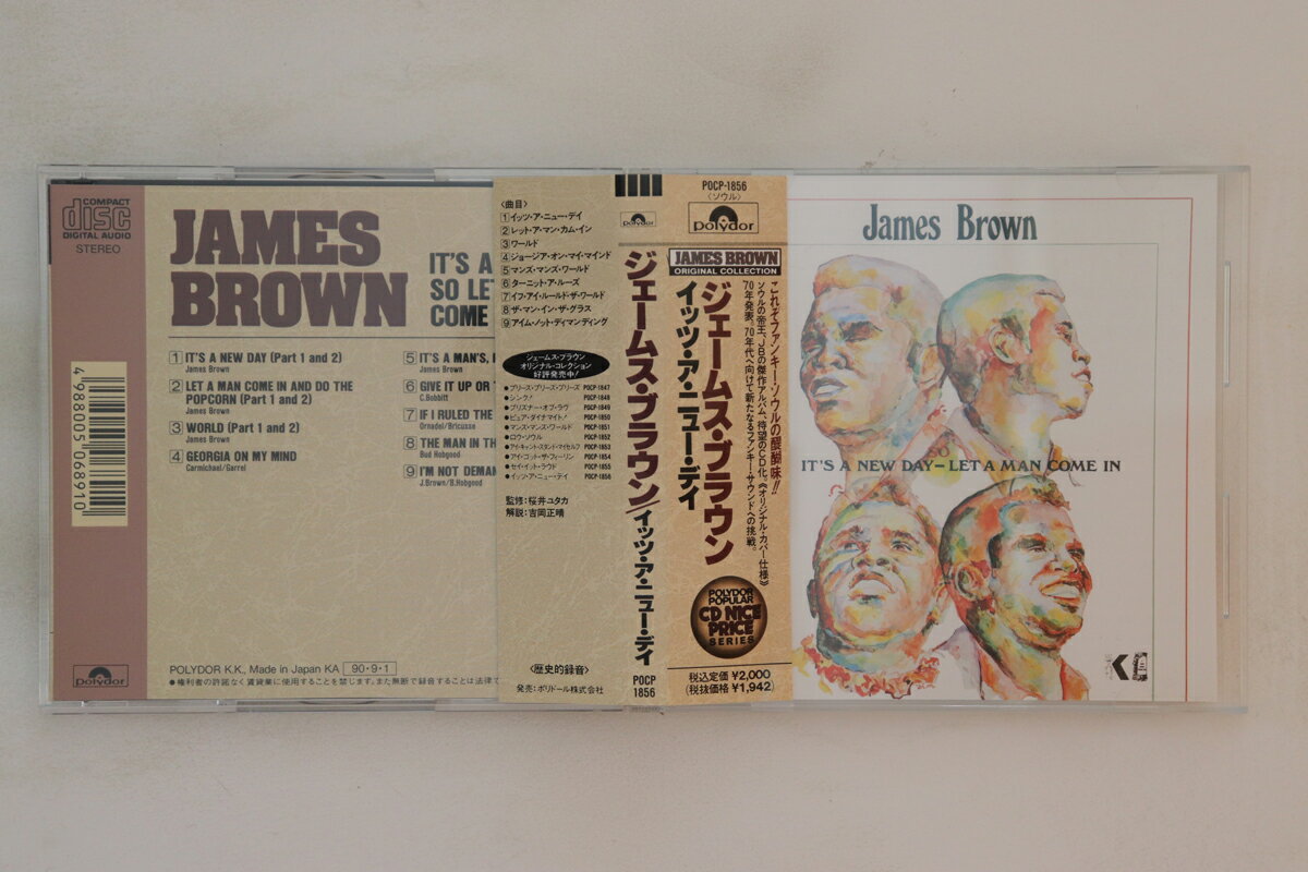 【中古】CD James Brown Its A New Day - Let A Man Come In POCP1856 POLYDOR /00110