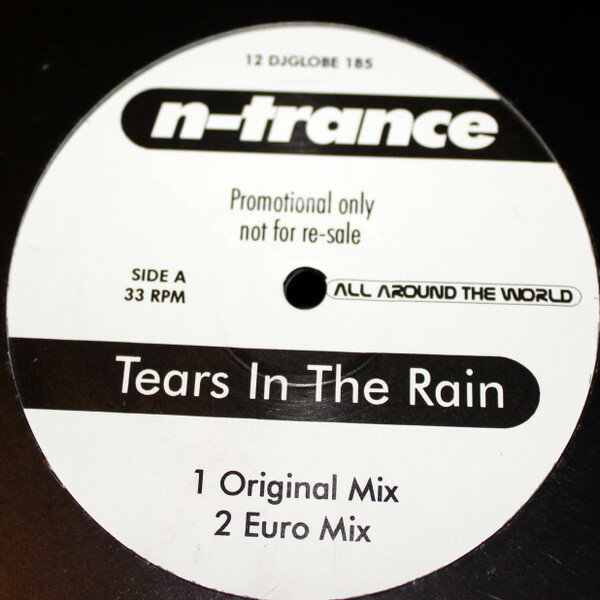 ����š۱�12�� N-Trance Tears In The Rain 12DJGLOBE185PRO �ץ��� /00250