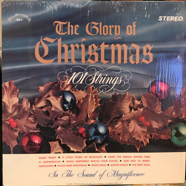 【中古】米LP 101 Strings Glory Of Christmas XM4 ALSHIRE /00260