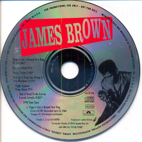 CD James Brown Are You Ready For Star Time ! SACD356 Polydor 未開封 /00110