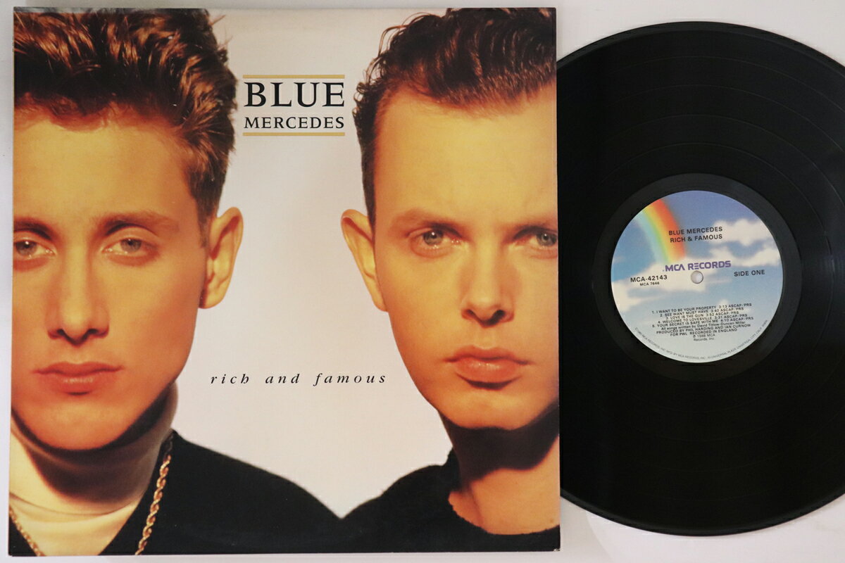 【中古】米LP Blue Mercedes Rich And Famous MCA42143 MCA /00260